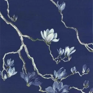 Blossom - Blue, Green, 6400-Blossom-Porcelain-Blue-On-Marshmallow-Manila-Hemp
