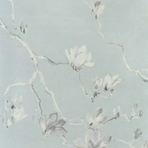 Blossom - Blue, Green, 6403-Blossom-Powder-Blue-On-Glam-Grass