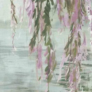 Ripples - Blue, Green, 7379-Serenity-Wisteria-on-Cotton-Canvas-Linen
